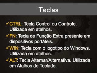 Digitação   mouse e teclado