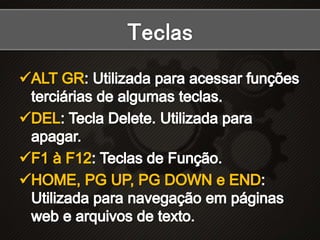 Digitação   mouse e teclado