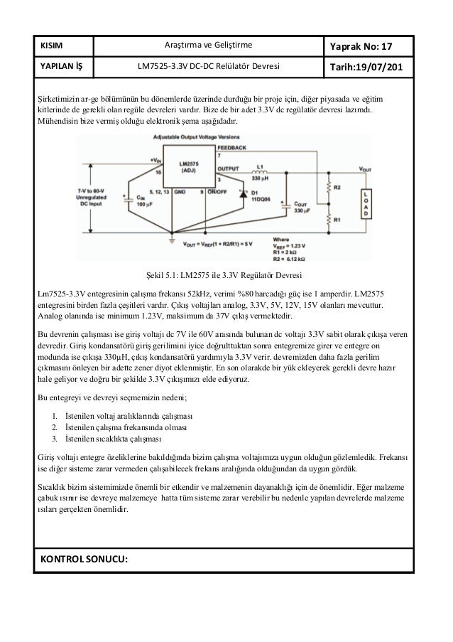 Elektrik staj dosyası çizimleri