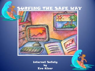 SURFING THE SAFE WAY
Internet Safety
by
Eva Kizer
 