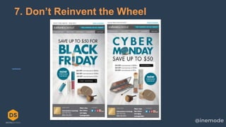 28
7. Don’t Reinvent the Wheel
 