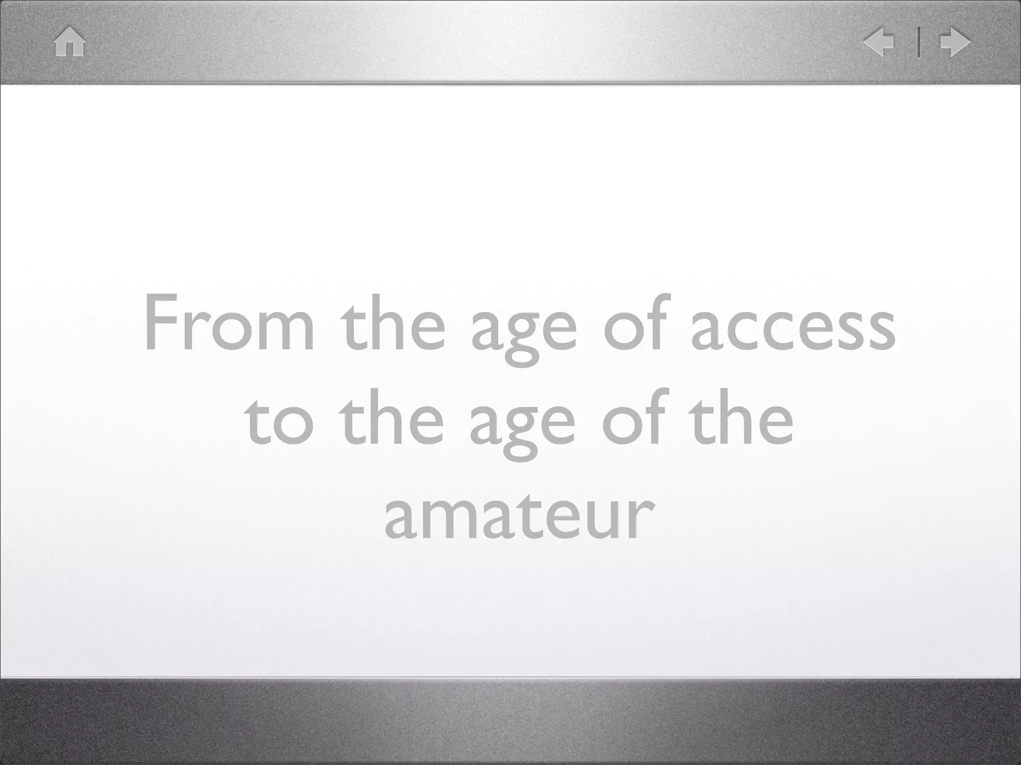 Digitisation and access