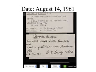 Date: August 14, 1961
 