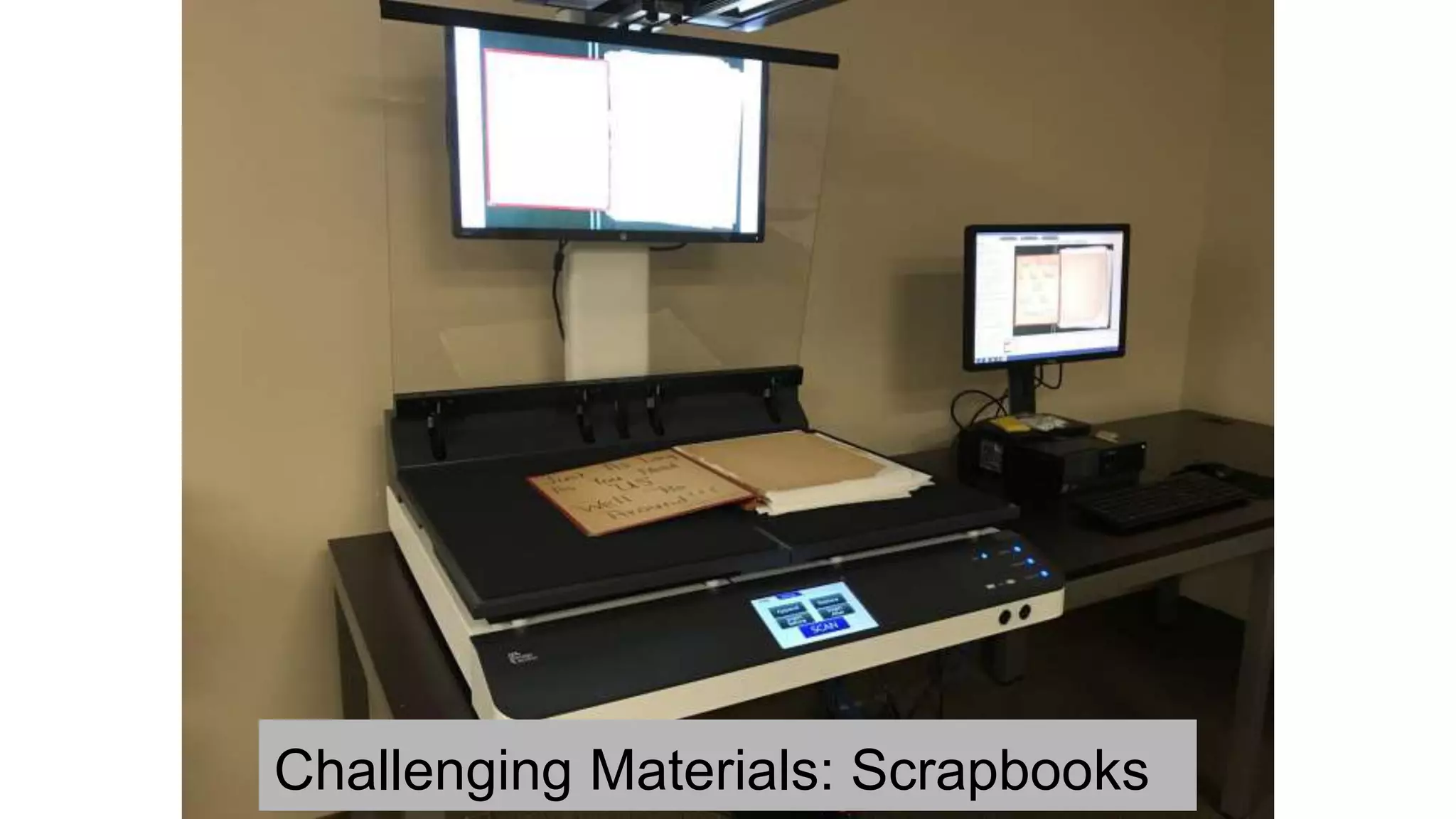 Challenging Materials: Scrapbooks
 