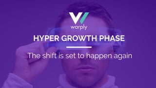 HYPER GROWTH PHASE
The shift is set to happen again
 