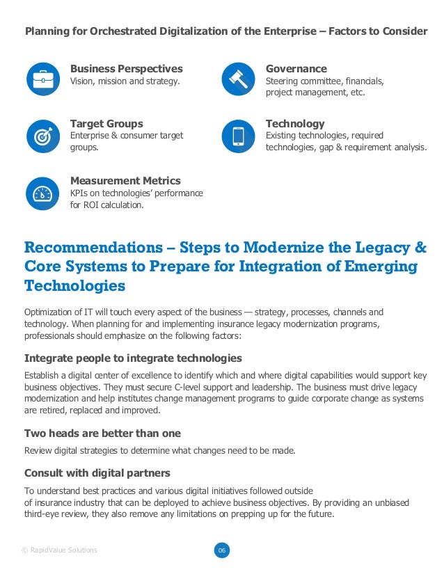 Digitizing Insurance Transforming Legacy Systems to Digitizing Insurance Transforming Legacy Systems to