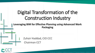 Digital Transformation of the Construction Industry | PPTX
