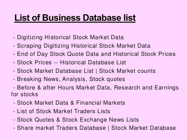 Digitizing Historical Stock Market Data Mesmerizing Historical Stock Quotes Digitizing Historical Stock Market Data Mesmerizing Historical Stock Quotes