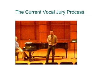 The Current Vocal Jury Process 