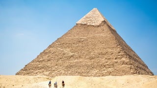 Is anyone here building the
pyramids of Egypt?
 