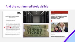 And the not-immediately visible
 