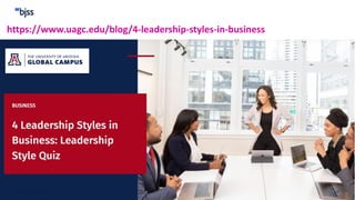 159
Commercial in confidence
https://www.uagc.edu/blog/4-leadership-styles-in-business
 
