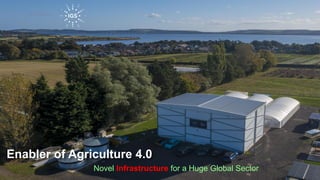 Enabler of Agriculture 4.0
Novel Infrastructure for a Huge Global Sector
 