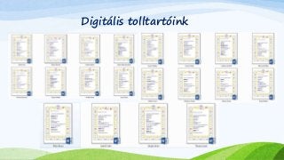 Digitális tolltartóink 
 