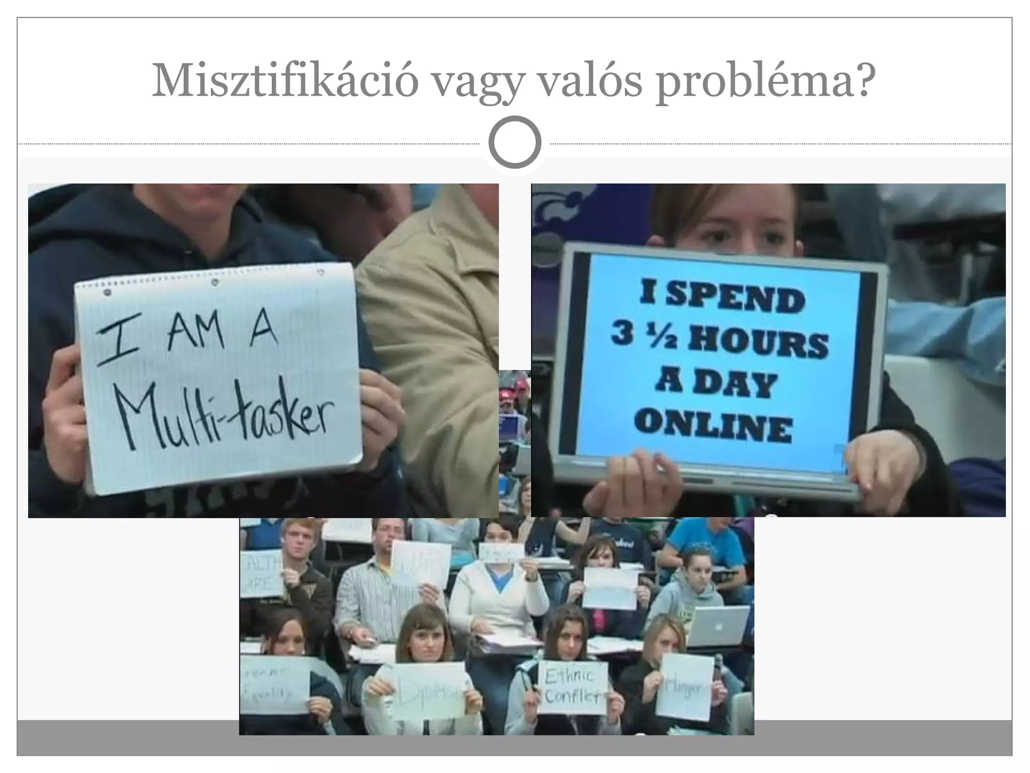 Misztifikáció vagy valós probléma? 