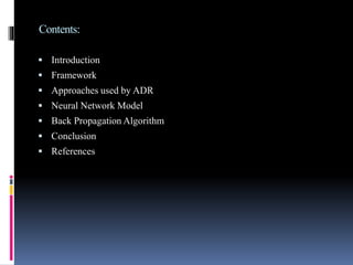 Digit recognition using neural network | PPTX