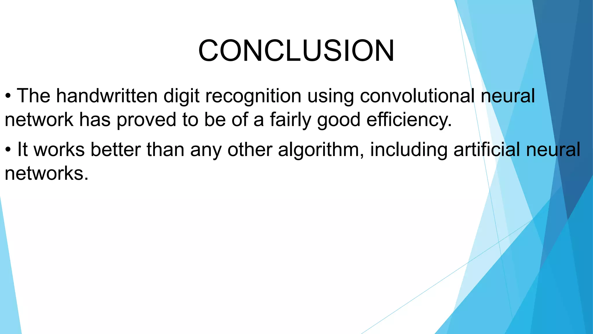 Digit recognition | PPTX