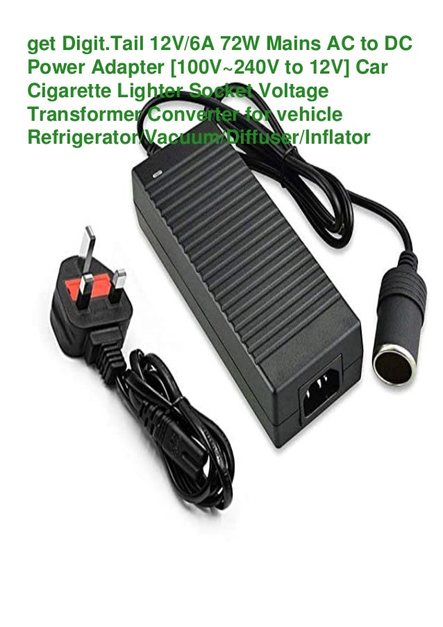 ?get? Digit.Tail 12V/6A 72W Mains AC to 