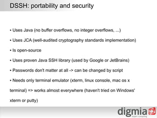 DSSH: Innovation in SSH | PDF
