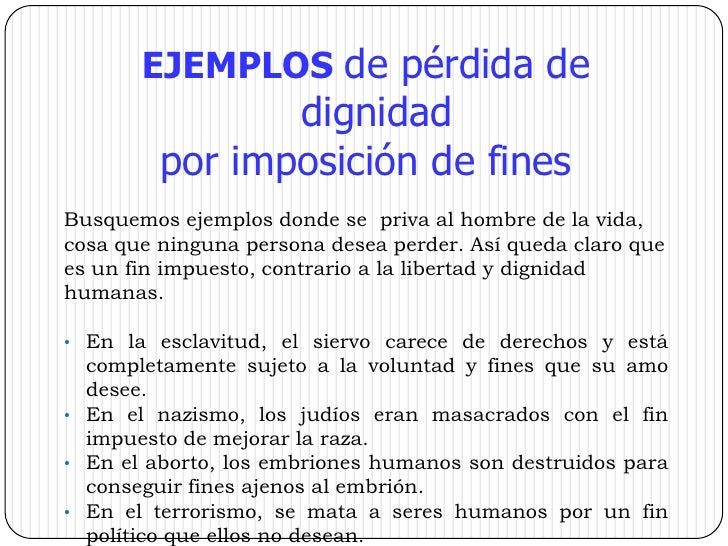 Dignidad De La Persona