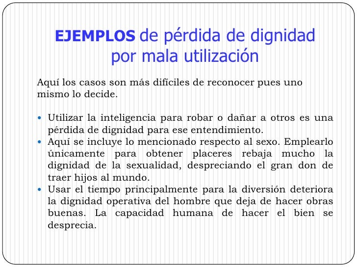 Dignidad De La Persona