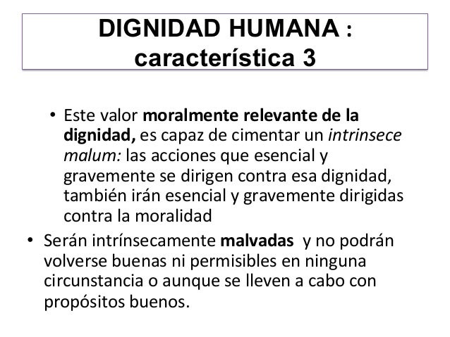 Dignidad Humana