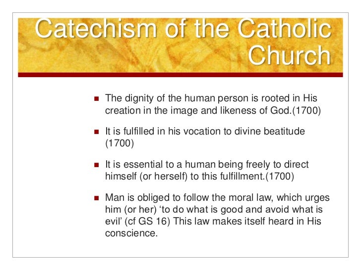 Dignity of the human person yr10