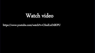 https://www.youtube.com/watch?v=CSndLnDdKPU
Watch video
 