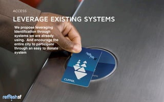 ECOSYSTEM
              AWARENESS
               CAMPAIGN




                CYCLE
                  OF
ONGOING                        PHYSICAL
              GIVING BACK
FUNDING                         SPACE




          ENGAGEMENT/FUNDING
               CAMPAIGN

  sf                                      Page   9
 