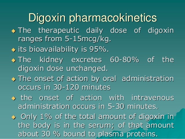 Lanoxin Daily Dosage