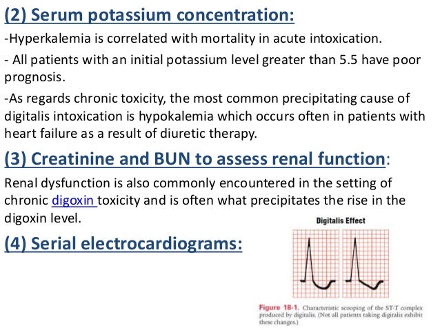 Digoxin Toxicity Hypokalemia