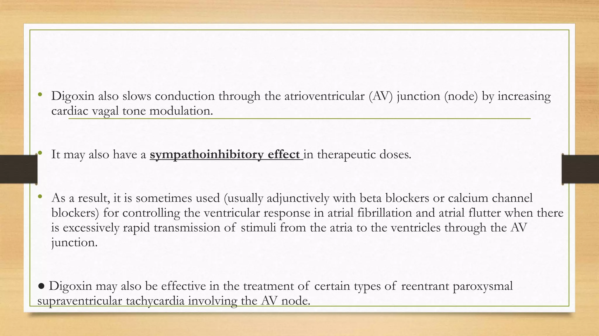 Digoxin toxicity | PPTX