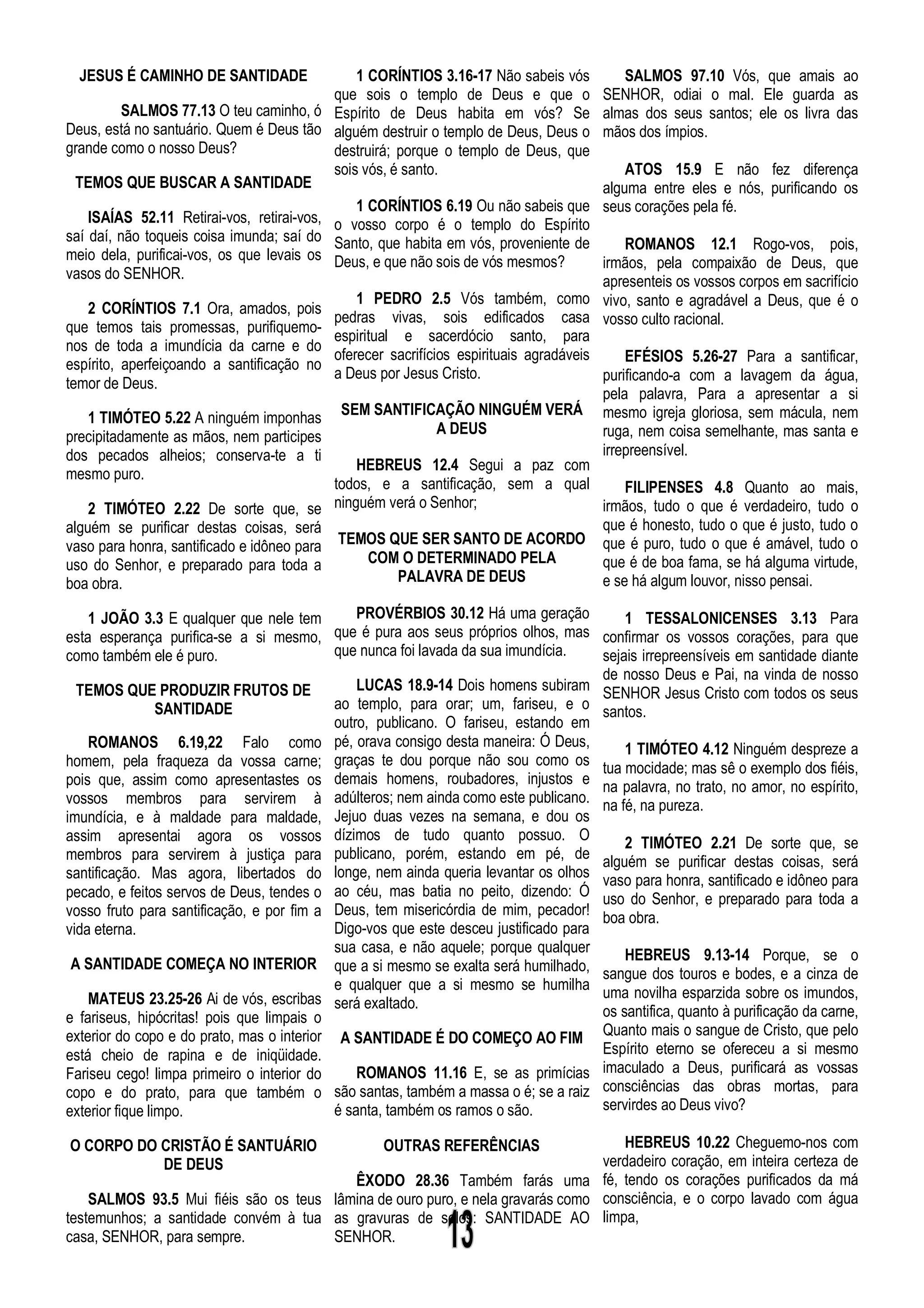 Doutrinas Bíblicas Estudos da Bíblia