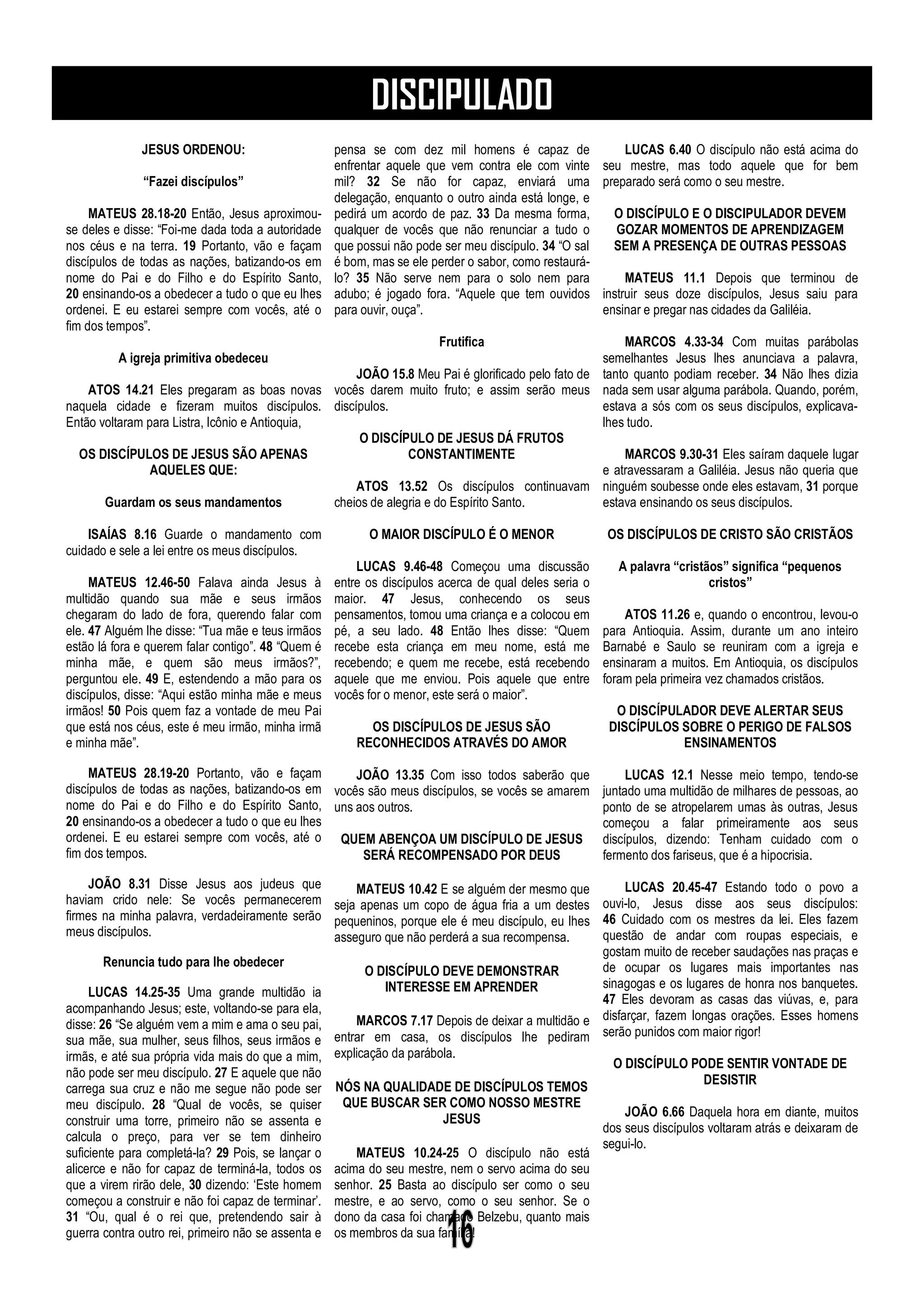 Doutrinas Bíblicas Estudos da Bíblia