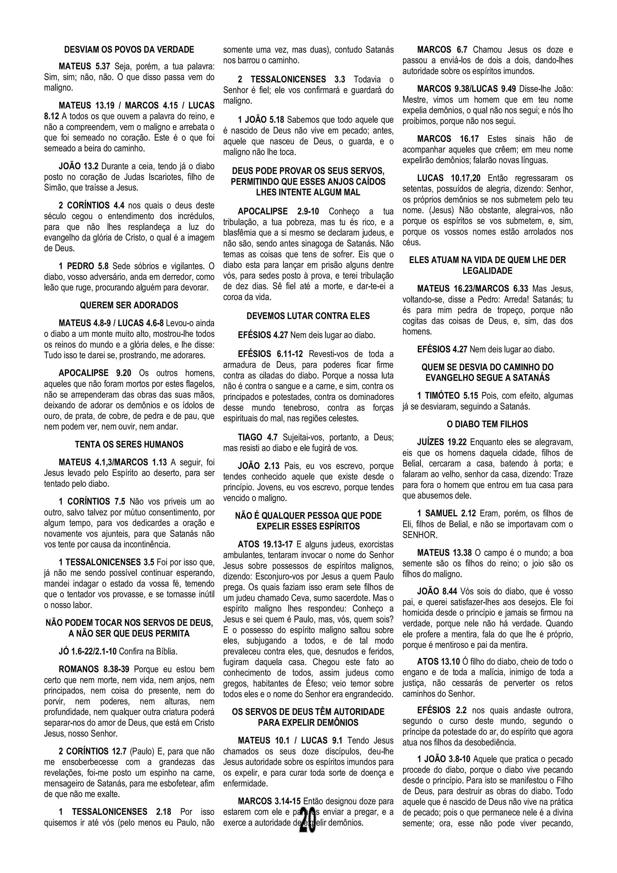 Doutrinas Bíblicas Estudos da Bíblia