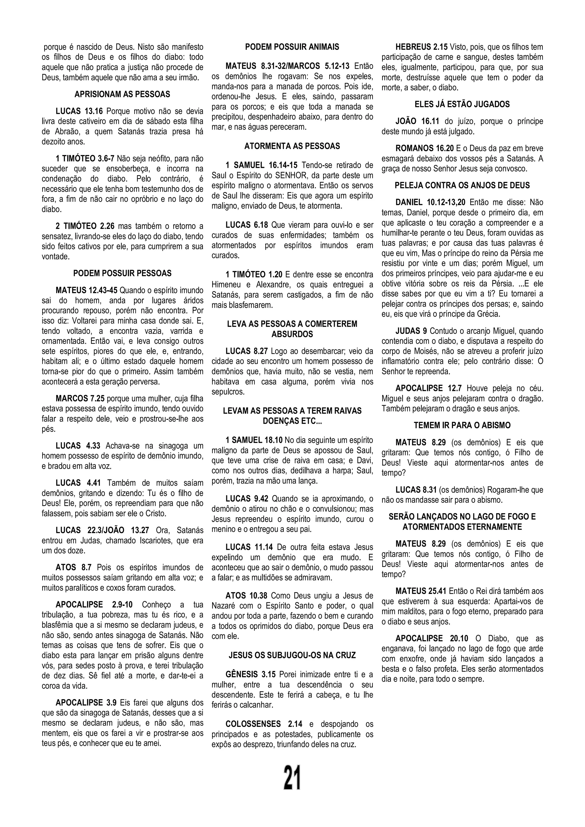 Doutrinas Bíblicas Estudos da Bíblia