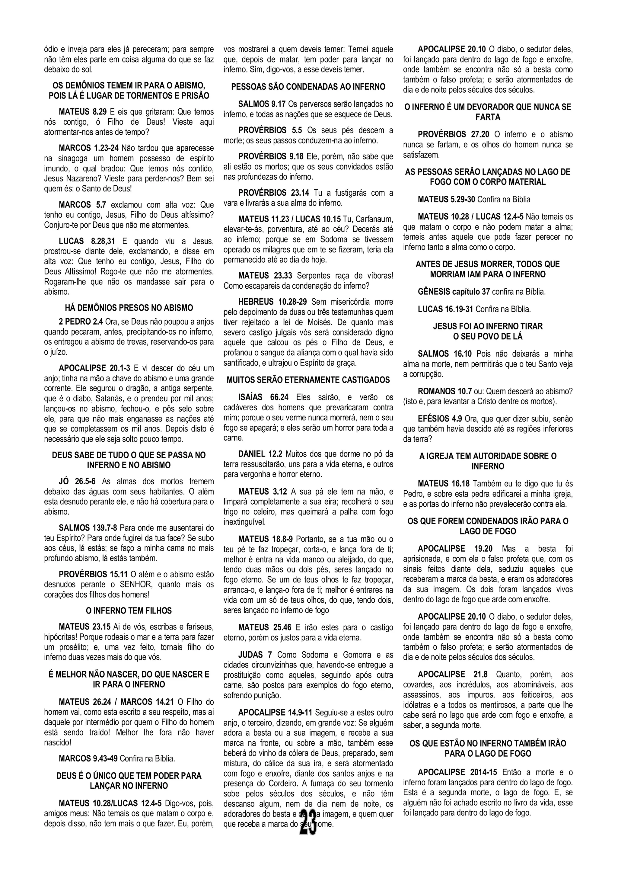 Doutrinas Bíblicas Estudos da Bíblia