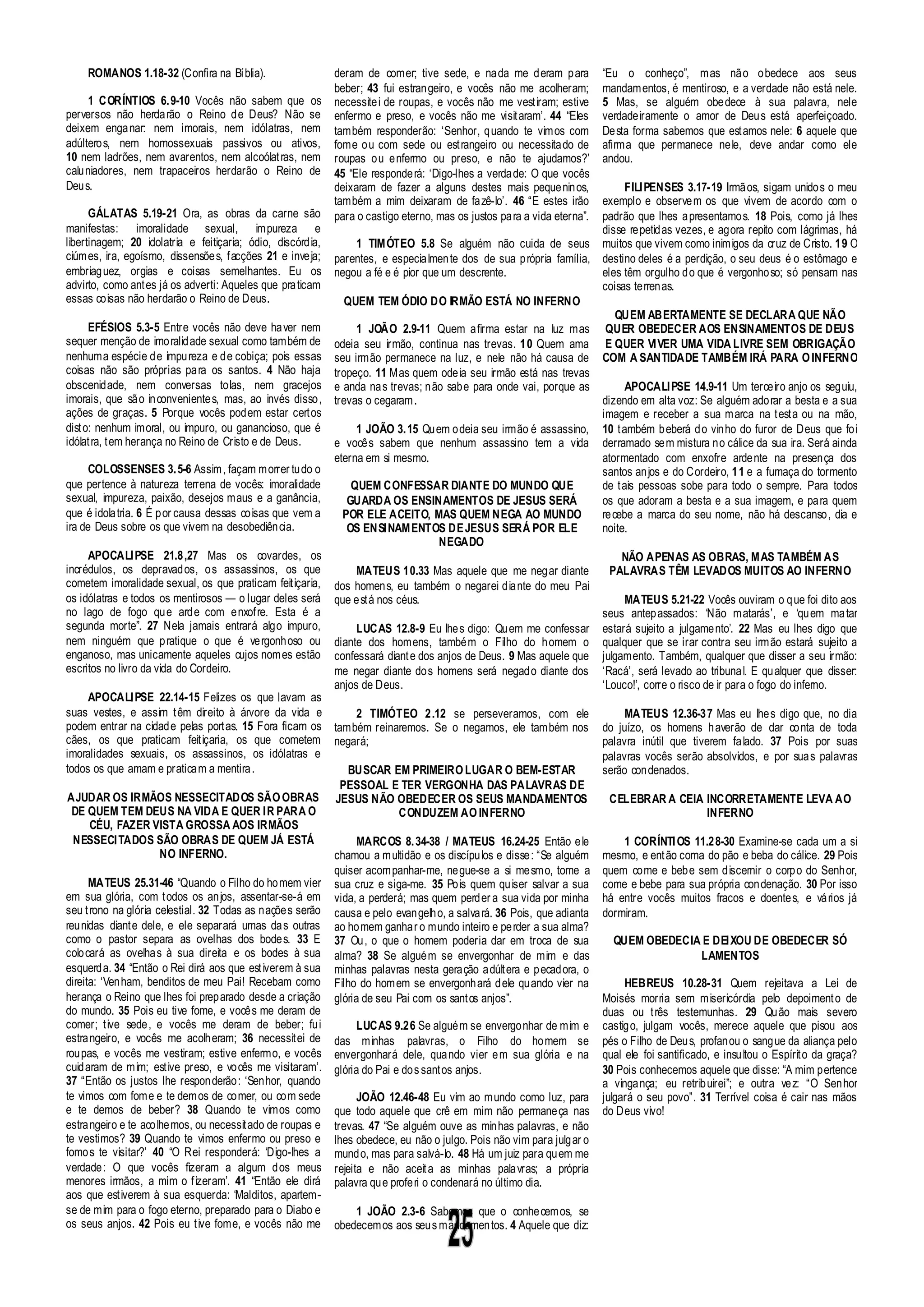 Doutrinas Bíblicas Estudos da Bíblia