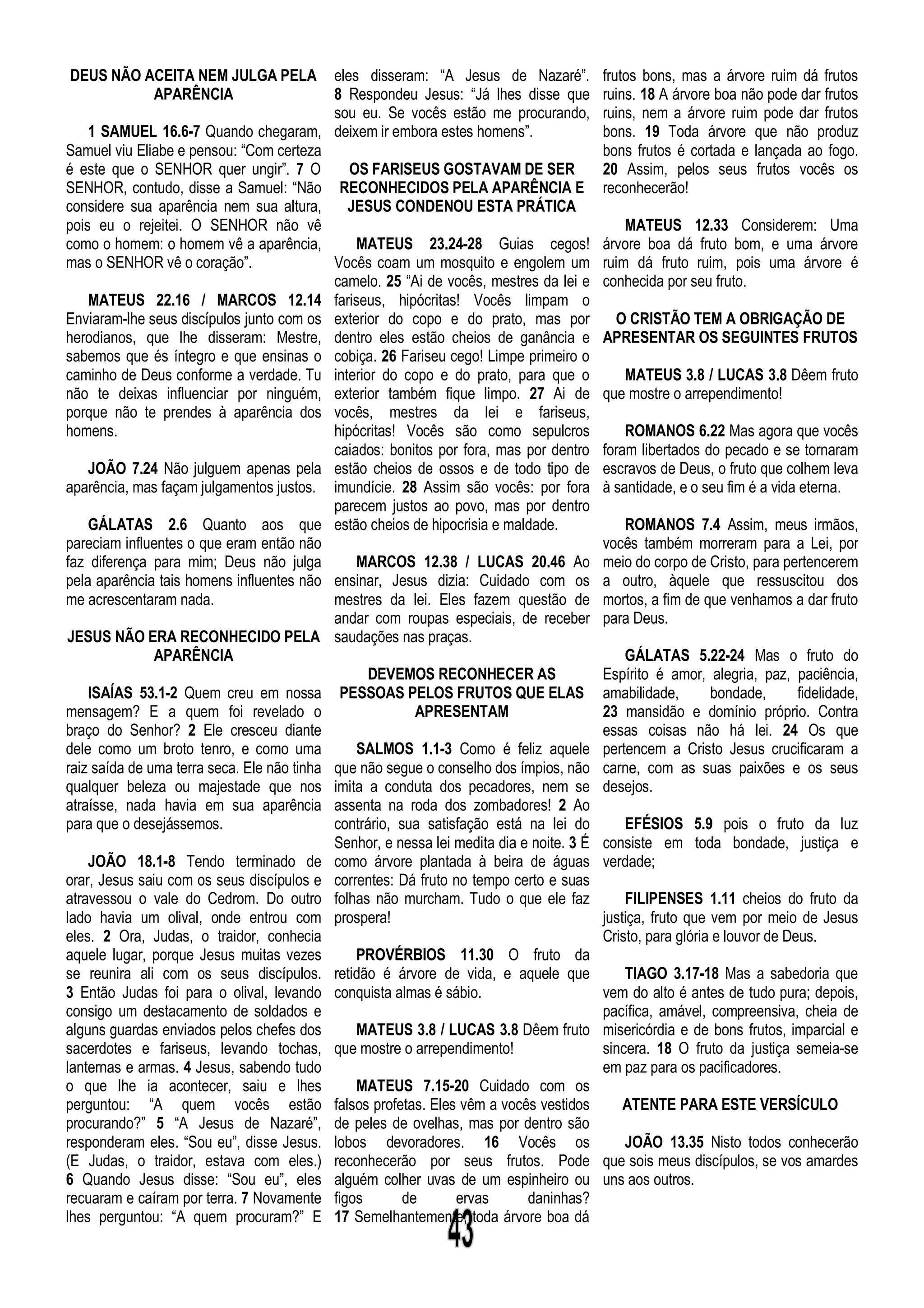 Doutrinas Bíblicas Estudos da Bíblia