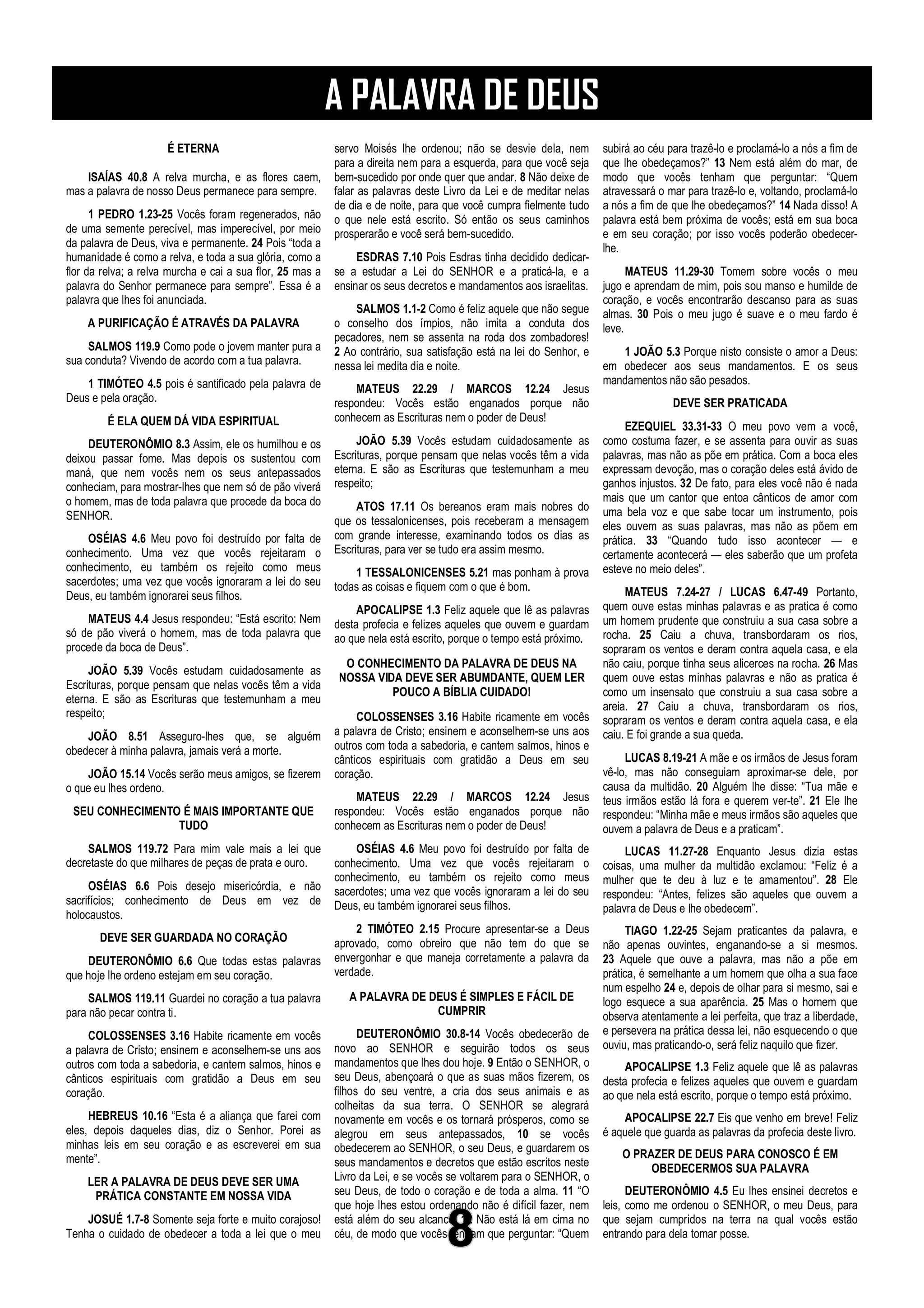 Doutrinas Bíblicas Estudos da Bíblia