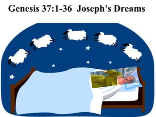 Genesis 37:1-36 Joseph’s Dreams

 
