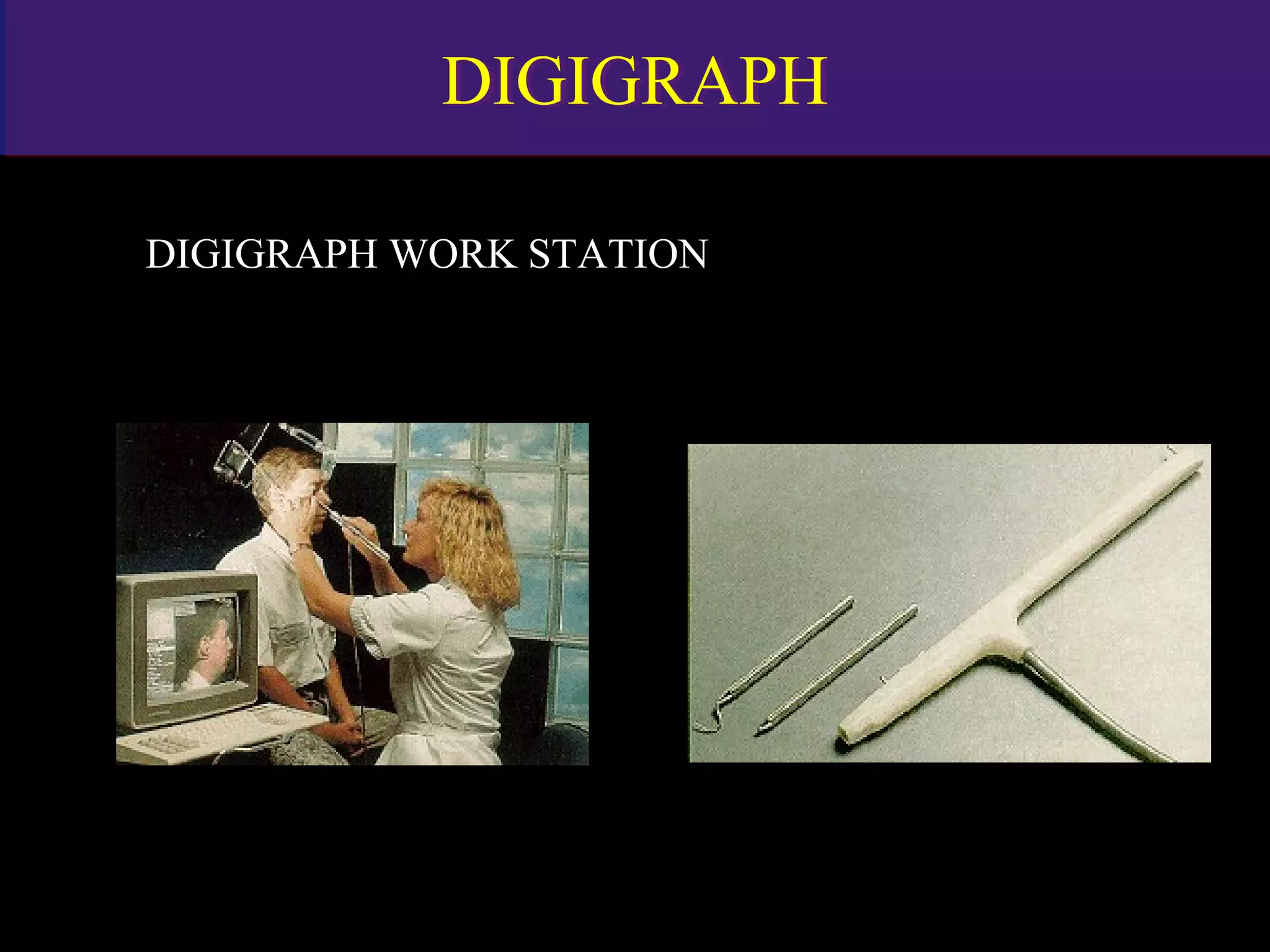 DIGIGRAPHDIGIGRAPH
DIGIGRAPH WORK STATION
www.indiandentalacademy.com
 
