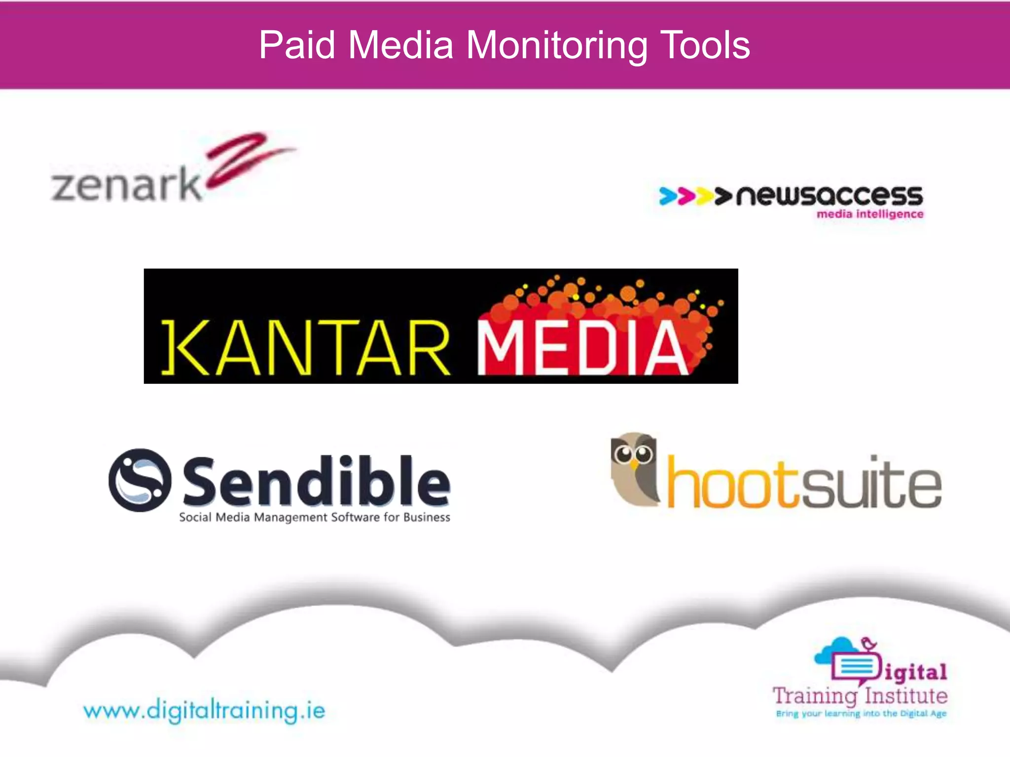 Paid Media Monitoring Tools
 