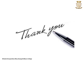 Dihedral Groups,Diana Mary George,St.Mary’s College
 