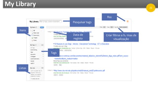 My Library
Pesquisar tags
Rss
Data de
registo
Criar filtros e formas de
visualização
Tags
Listas
Itens
15
 
