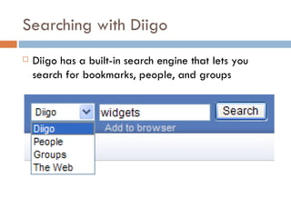 Searching with Diigo ,[object Object]