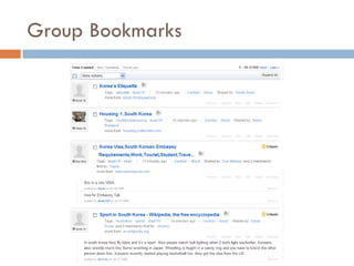 Group Bookmarks 