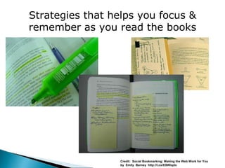 Credit:  Social Bookmarking: Making the Web Work for Youby  Emily  Barney  http://t.co/ESWiqdo 