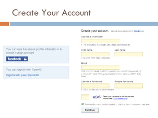 Create Your Account 