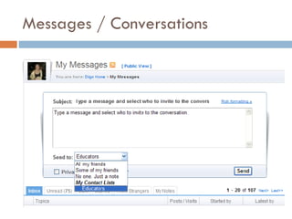 Messages / Conversations 